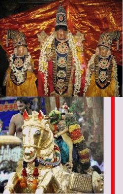 Madurai Meenakshi and Kallazhagar